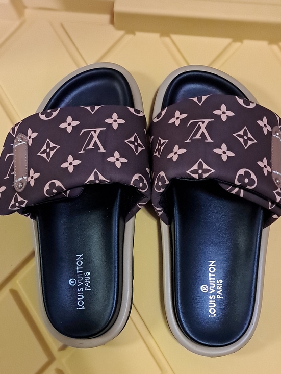 The Unbranded Brand Shoes - Woman Fashion Brown Slide Sandals